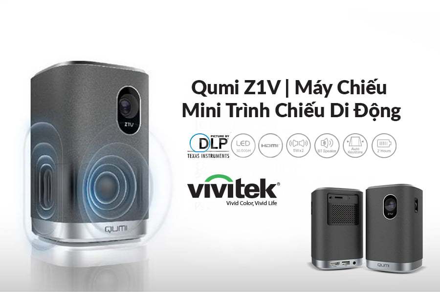 Máy chiếu mini cầm tay VIVITEK QUMI Z1V