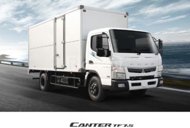Fuso Canter 7.5 2021 tải trọng 3490kg, 3t5 thùng dài 5m2 giá mới