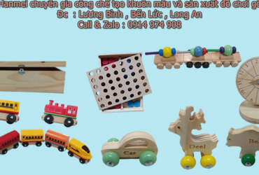 Store Hanmei chuyên sản xuất đồ chơi nhựa / gỗ theo yêu cầu khách hàng
